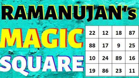 Magic square ironhode